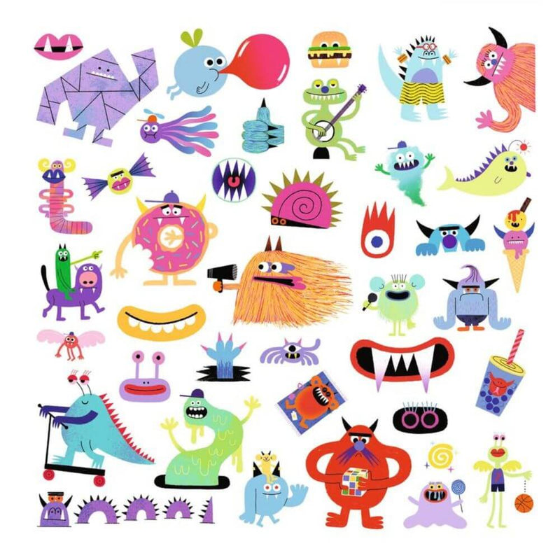 Djeco Monsters Stickers-toys-baby_gifts-Mornington_Peninsula-Australia