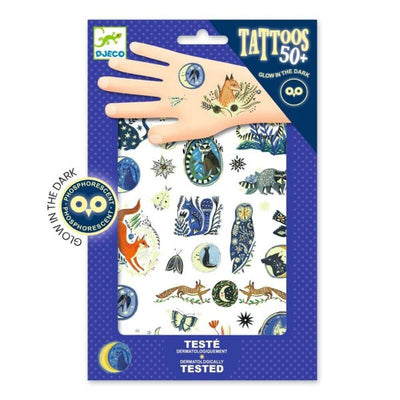 toy_shop-Mornington_Peninsula-Djeco Nighttime Glow in the Dark Tattoos-baby_gifts-Australia