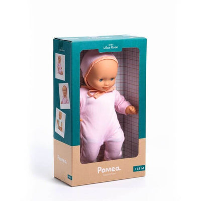 Djeco Pomea Lila Rose Soft Body Doll-baby_gifts-toy_shop-Mornington_Peninsula-Australia