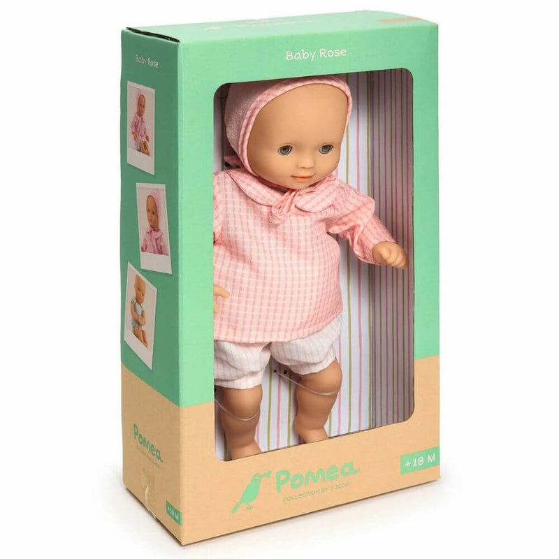 Djeco Pomea Rose Soft Body Doll-baby_gifts-toy_shop-Mornington_Peninsula-Australia