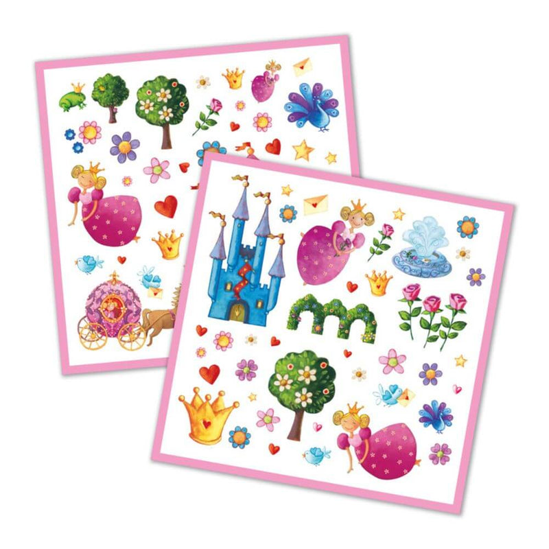 Djeco Princess Marguerite Stickers-baby_gifts-toy_shop-Mornington_Peninsula-Australia