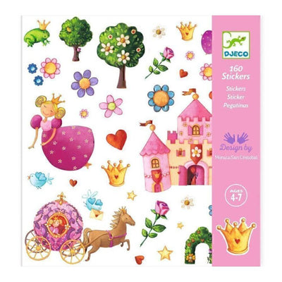 Djeco Princess Marguerite Stickers-baby_gifts-toy_shop-Mornington_Peninsula-Australia