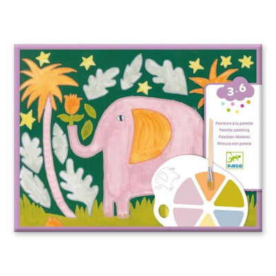 toy_shop-Mornington_Peninsula-Djeco Wild Ones Animal Painting Set with Palette-baby_gifts-Australia