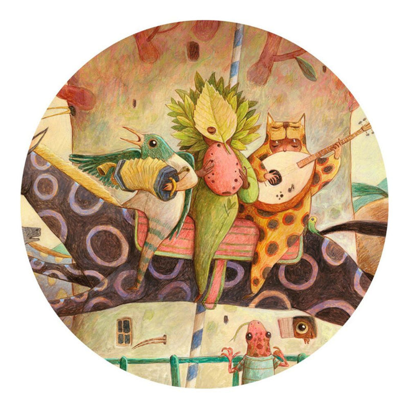 Djeco Wonderful Ride Gallery Puzzle 100pc with Poster-baby_gifts-toy_shop-Mornington_Peninsula-Australia