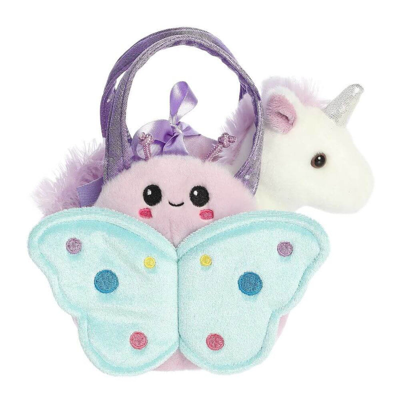 Fancy Pal Unicorn in Butterfly Bag-baby_gifts-toy_shop-Mornington_Peninsula-Australia