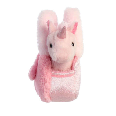 Fancy Pal Unicorn in Fluffy Pink Bag-baby_gifts-kids_toys-childrens_books-Mornington_Peninsula