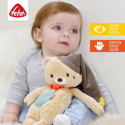 Fehn Cuddly Toy Bear-baby_toys_australia-first_birthday_gifts