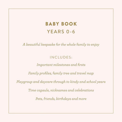 Baby Gifts-Baby Clothes-Toys-Mornington-Balnarring-Fox & Fallow Natural Baby Book-The Enchanted Child