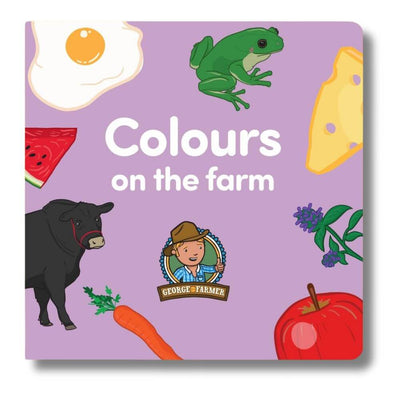 George the Farmer Colours On the Farm Board Book-baby_gifts-Toy_shop-Mornington_Peninsula