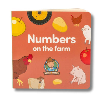 George the Farmer Numbers On the Farm Board Book-baby_gifts-Toy_shop-Mornington_Peninsula