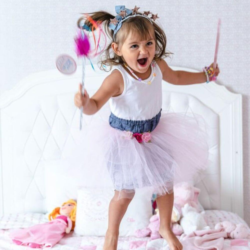toy_shop-Mornington_Peninsula-Great Pretenders Pastel & Hot Pink Glitter Rainbow Wand-baby_gifts-Australia