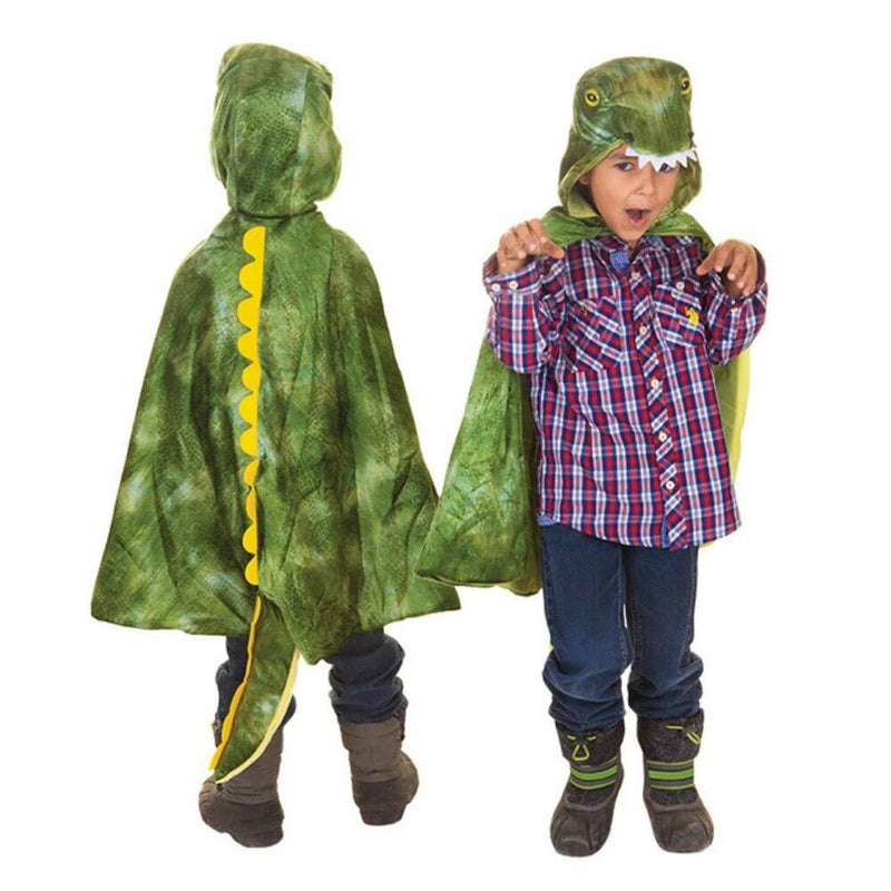 Great Pretenders T-Rex Hooded Cape-toys-dress_ups-Mornington_Peninsula-Australia