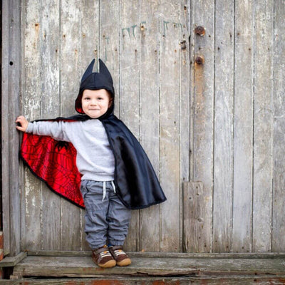Great Pretenders Toddler Reversible Spider & Bat Cape-toys-dress_ups-Mornington_Peninsula-Australia