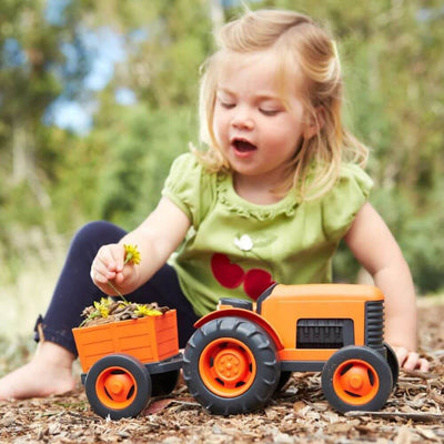 Green Toys Orange Tractor