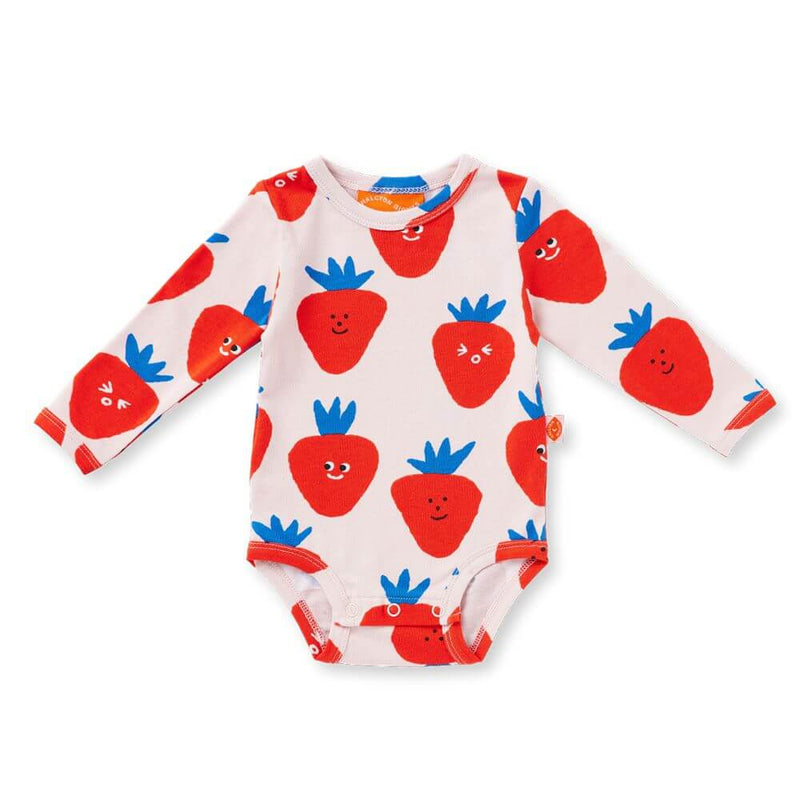 Halcyon Nights Berry Long Sleeve Bodysuit-baby_gifts-baby_clothes-Mornington_Peninsula-Australia