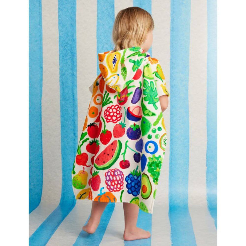 Halcyon Nights Eat The Rainbow Hooded Towel