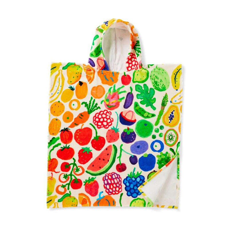 Halcyon Nights Eat The Rainbow Hooded Towel