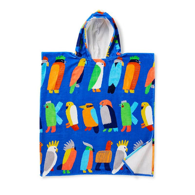 Halcyon Nights Flamin' Galahs Hooded Towel