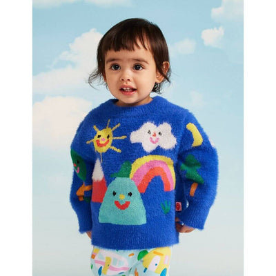 Halcyon Nights Happy Campers Knit Jumper-baby_gifts-toys-Mornington_Peninsula-Australia