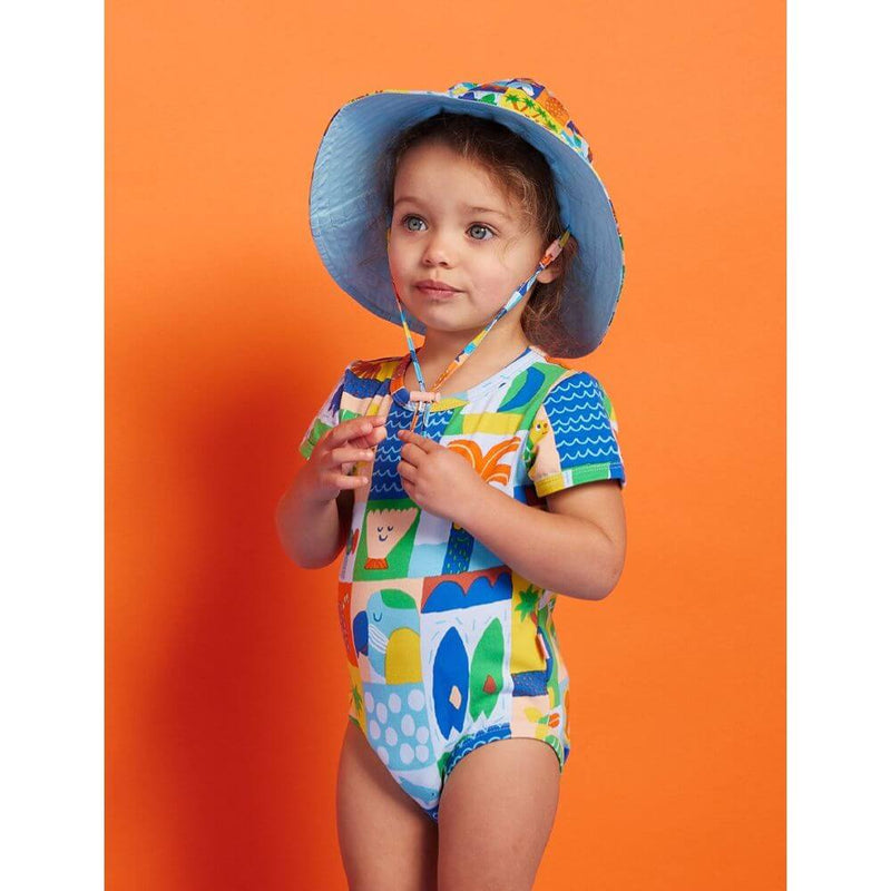 Halcyon Nights Hello Sunshine Short Sleeve Bodysuit-baby_gifts-baby_clothes-Mornington_Peninsula-Australia