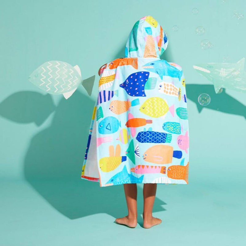 Halcyon Nights Rainbow Reef Hooded Towel-toys-baby_gifts-Mornington_Peninsula-Australia