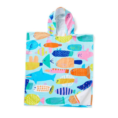 Halcyon Nights Rainbow Reef Hooded Towel-toys-baby_gifts-Mornington_Peninsula-Australia