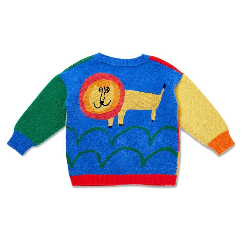 Halcyon Nights Safari Park Knit Cardigan-baby_gifts-toys-Mornington_Peninsula-Australia