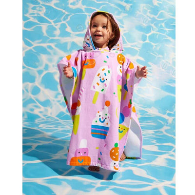 Halcyon Nights Sundae Fun Day Hooded Towel