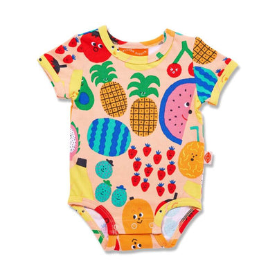 Halcyon Nights Tropicana Short Sleeve Bodysuit-baby_gifts-baby_clothes-Mornington_Peninsula-Australia