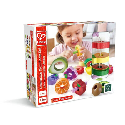 Hape Caterpillar Fruit Feast Set-first_birthday_gifts-toy_shop-Mornington_Peninsula-Australia