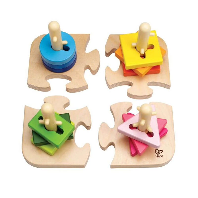 Hape Creative Wooden Peg Puzzle-toys-baby_gifts-Mornington_Peninsula-Australia