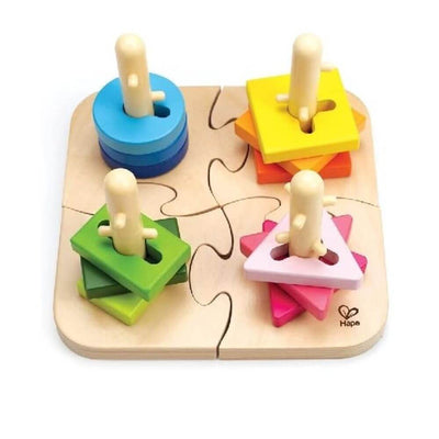 Hape Creative Wooden Peg Puzzle-toys-baby_gifts-Mornington_Peninsula-Australia