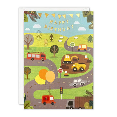 Happy Birthday - Transport-baby_gifts-kids_toys-childrens_books-Mornington_Peninsula