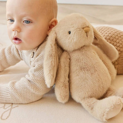 Jamie Kay Snuggle Bunnies - Caramel Penelope-baby_toys_australia-first_birthday_gifts-toys