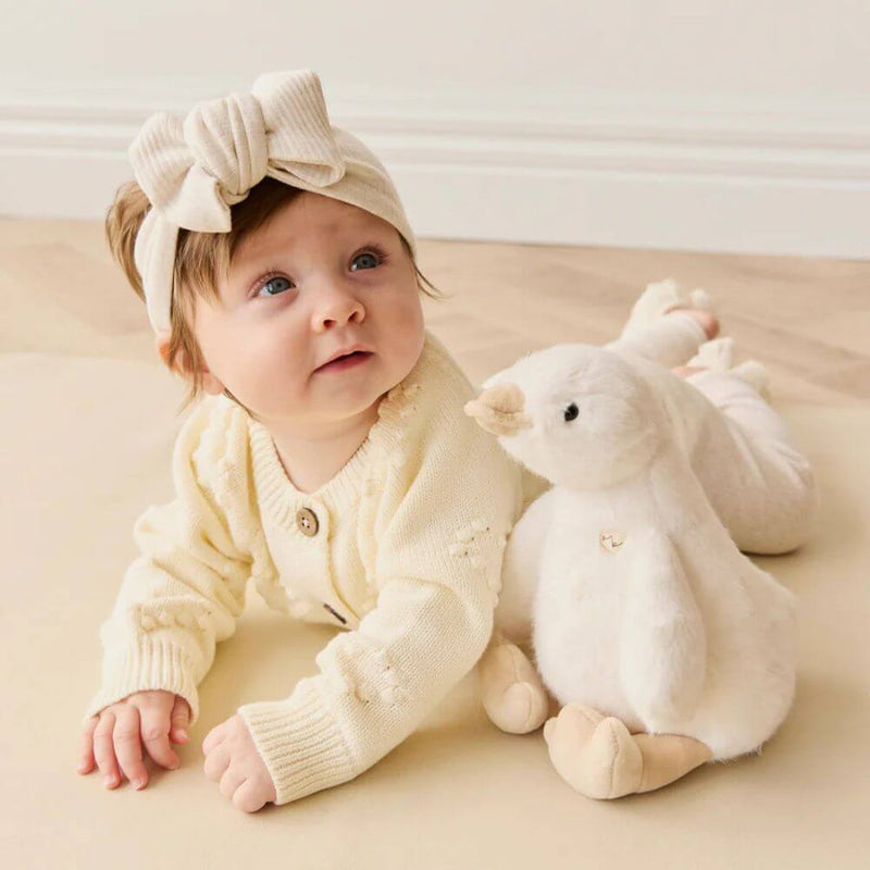 Jamie Kay Snuggle Bunnies - Rose the Duck-baby_toys_australia-first_birthday_gifts-toys