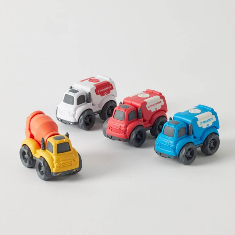 Jiggle & Giggle Bioplastic Trucks Small-toys-baby_gifts-australia