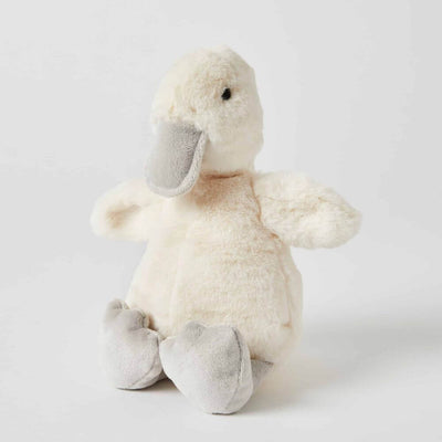 Jiggle & Giggle Plush Duck Rattle-baby_gifts-kids_toys-childrens_books-Mornington_Peninsula