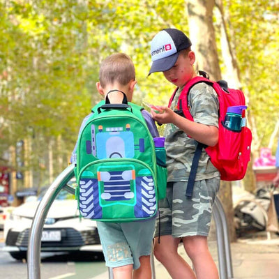 Jude & Moo Fire Truck Backpack-baby_gifts-toys-Mornington_Peninsula-Australia