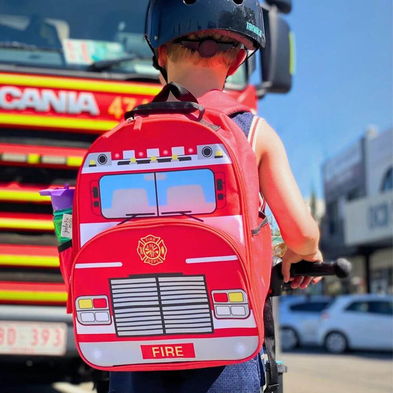 Jude & Moo Fire Truck Backpack-baby_gifts-toys-Mornington_Peninsula-Australia