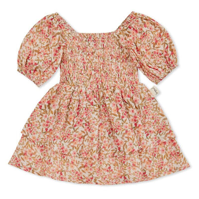 KaPow Kids Spring Blossom Shirred Dress-toys-baby_gifts-Mornington_Peninsula-Australia