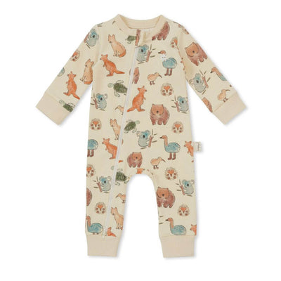 KaPow Kids Wild Wonders Zip Romper-baby_gifts-toy_shop-Mornington_Peninsula-Australia