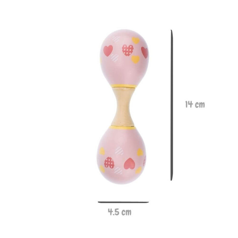toy_shop-Mornington_Peninsula-Kaper Kidz Rainbow Double Ended Maracas-baby_gifts-Australia