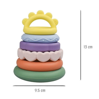 toy_shop-Mornington_Peninsula-Koala Dream Silicone Rainbow Stacker-baby_gifts-Australia
