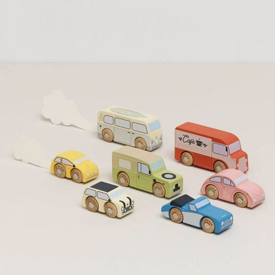 Le Toy Van Vintage Toy Car Set-baby_gifts-toy_shop-Mornington_Peninsula-Australia