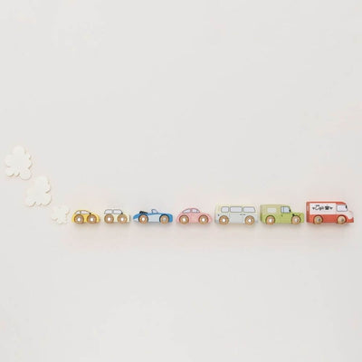 Le Toy Van Vintage Toy Car Set-baby_gifts-toy_shop-Mornington_Peninsula-Australia