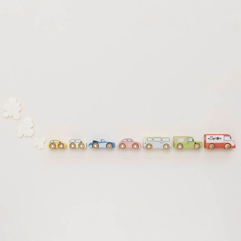 Le Toy Van Vintage Toy Car Set-baby_gifts-toy_shop-Mornington_Peninsula-Australia