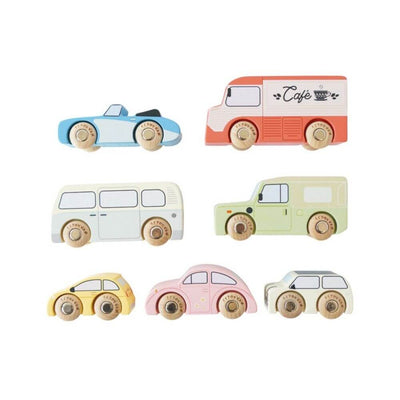 Le Toy Van Vintage Toy Car Set-baby_gifts-toy_shop-Mornington_Peninsula-Australia