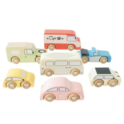 Le Toy Van Vintage Toy Car Set-baby_gifts-toy_shop-Mornington_Peninsula-Australia