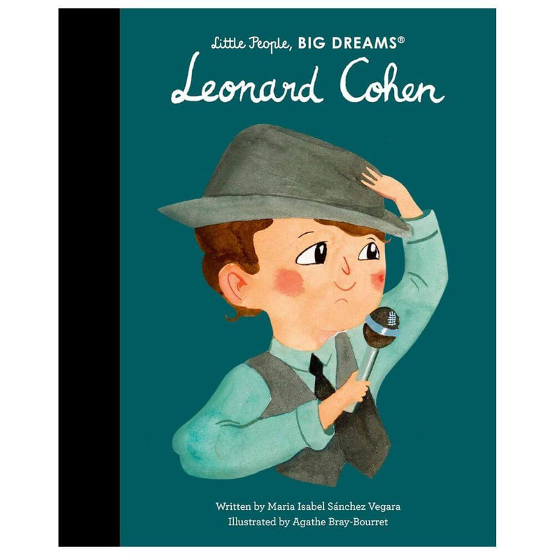 Little People, Big Dreams: Leonard Cohen-baby_gifts-toy_shop-Mornington_Peninsula-Australia