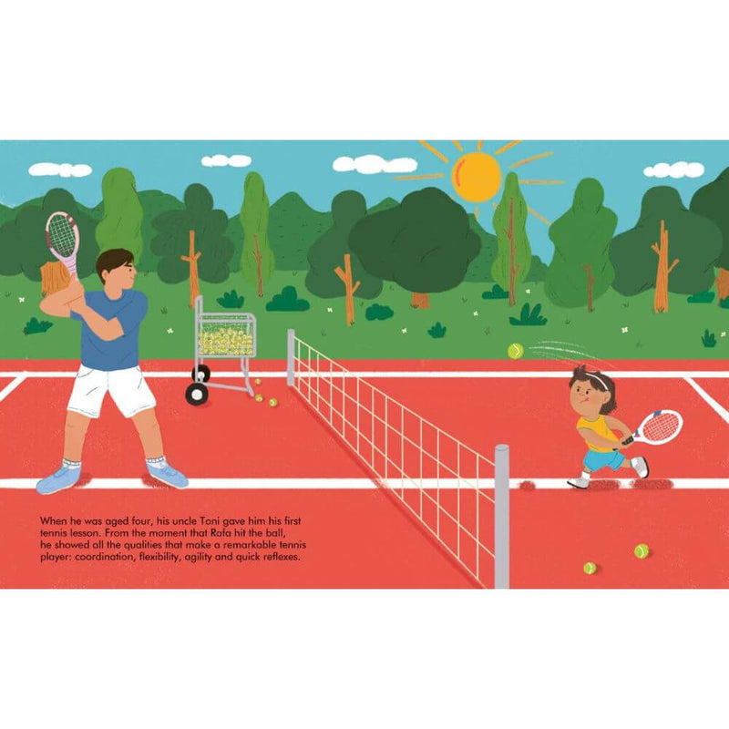 Little People, Big Dreams: Rafa Nadal-baby_gifts-kids_toys-Mornington_Peninsula-Australia